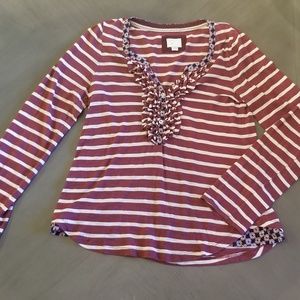 Anthropologie Postage Stamp Shirt